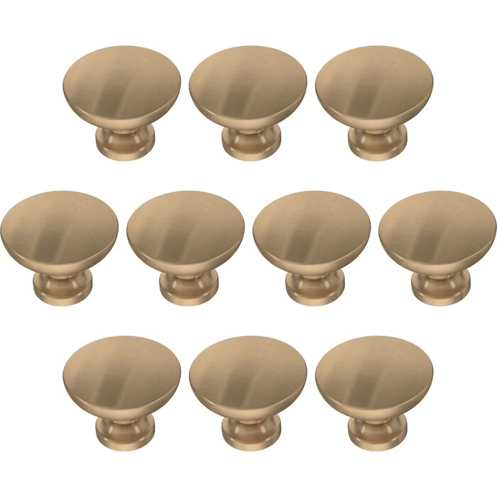 1 1/8 In Fulton Round Knob Multipack (Set of 10)