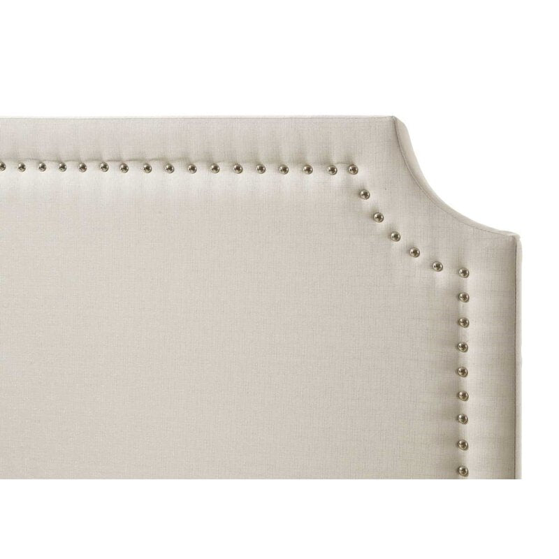 Beige Fredson King Upholstered Low Profile Standard Bed CYB960