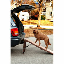 Load image into Gallery viewer, Chocolate Free Standing 56&quot; Pet Ramp 2292
