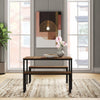 Frida 3 Piece Dining Set, Black/Rich Brown (#K2740)