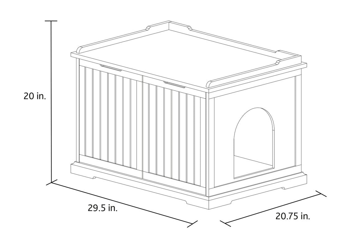 Frieda litter deals box enclosure