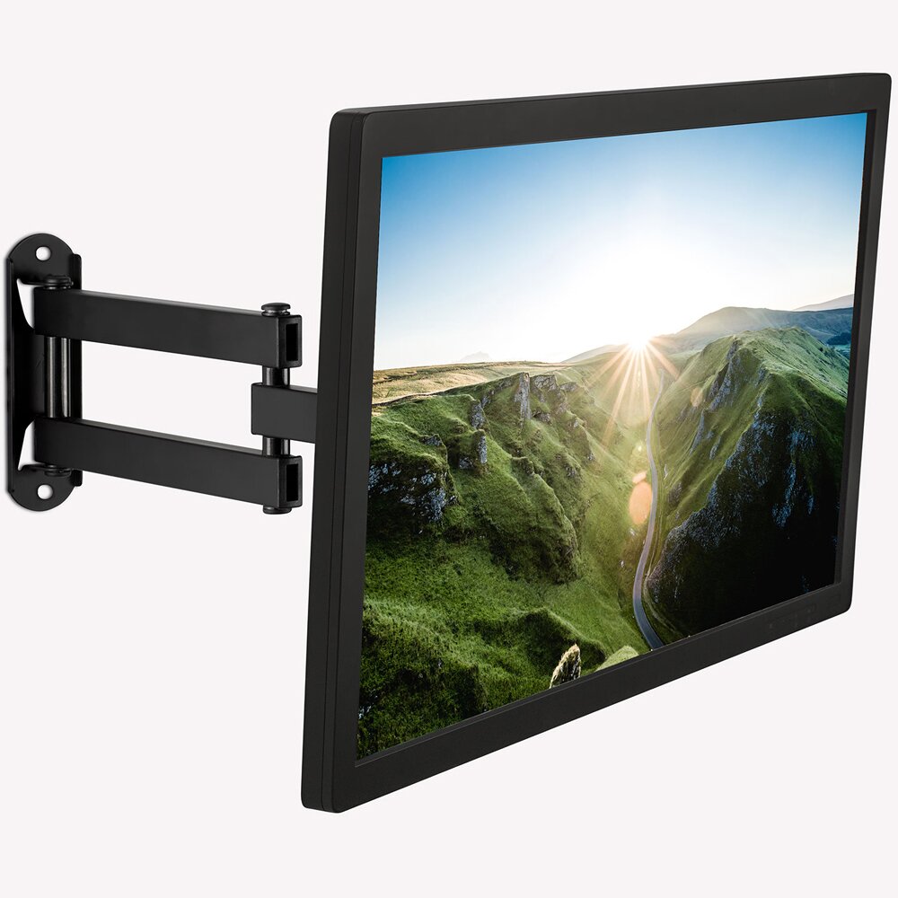 Black Full Motion TV Wall Mount for 19"-40" Screens K7772