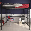 Full Furse Metal Loft Bed with Built-in-Desk by Isabelle & Max™