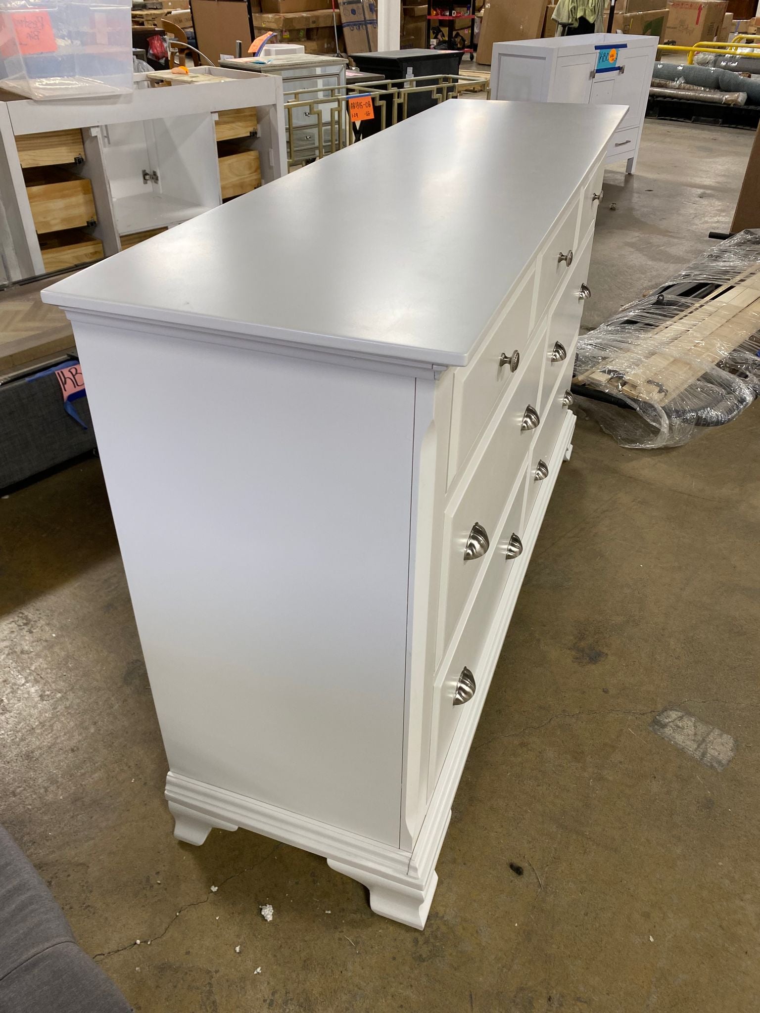 Bobek 7 Drawer 62'' W Solid Wood