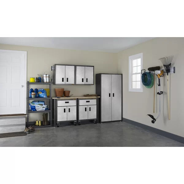 66"W Butcher Block Top Workbench