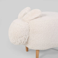 Load image into Gallery viewer, Bajada Kids Bunny Ottoman Stool White 2016
