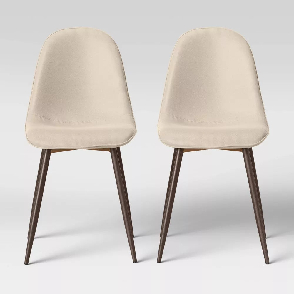 2pc Copley Upholstered Dining Chairs