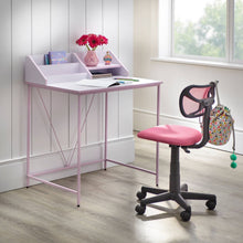 Load image into Gallery viewer, Quincy Kid&#39;s Desk White/Pink 2010
