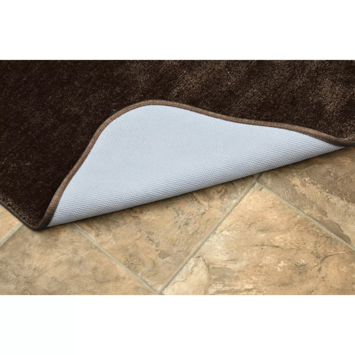 4pc Traditional Nylon Washable Bathroom Rug Set - Garland Rug