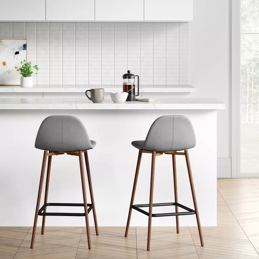 3pk Copley Upholstered Counter Height Barstool