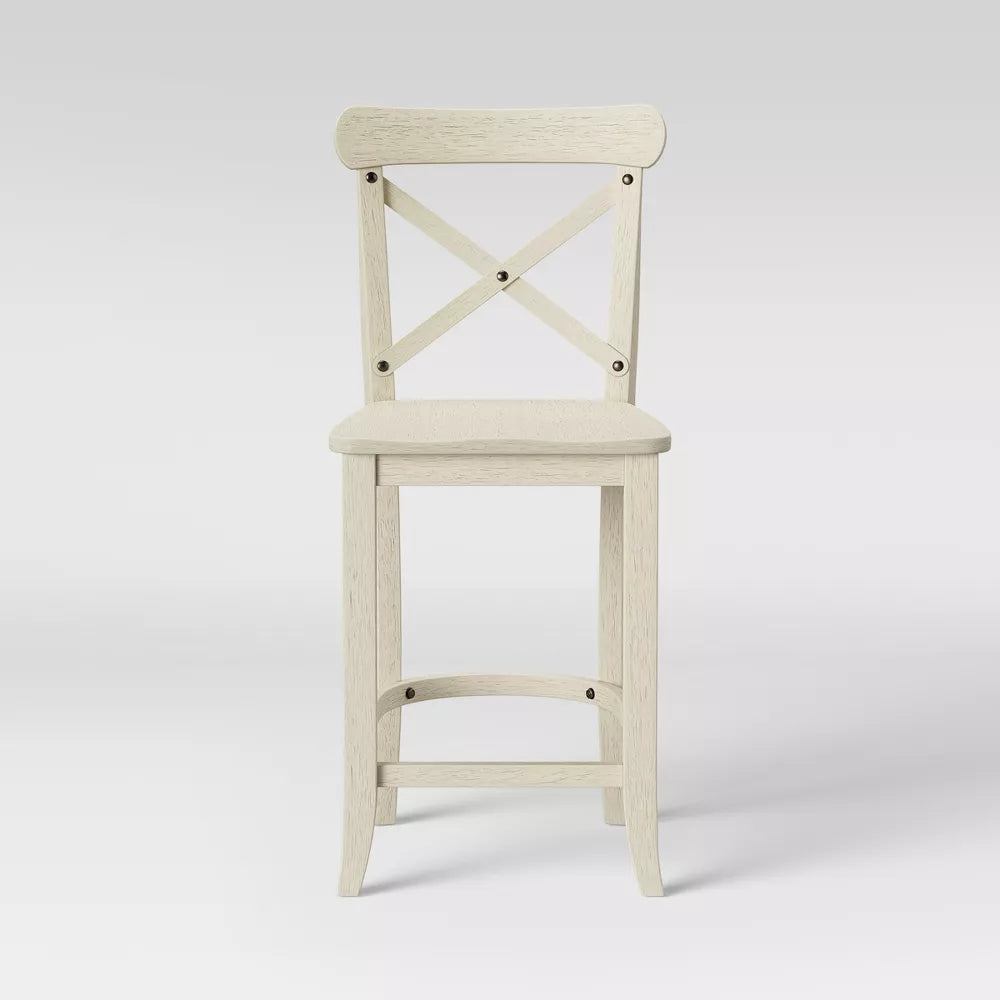 24" Litchfield X-Back Counter Height Barstool