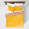 Amber Reversible Velvet Peacock Comforter & Sham Set - Opalhouse™ TJ185