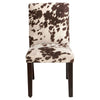 Animal print side chair  Dr388