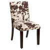 Animal print side chair  Dr388