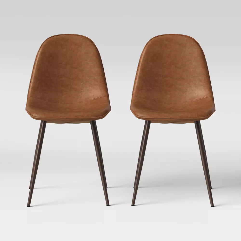 2pc Copley Upholstered Dining Chairs