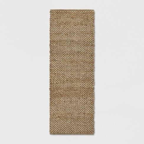 Woven Runner Rug Solid Natural - Threshold™ L-RUG1011