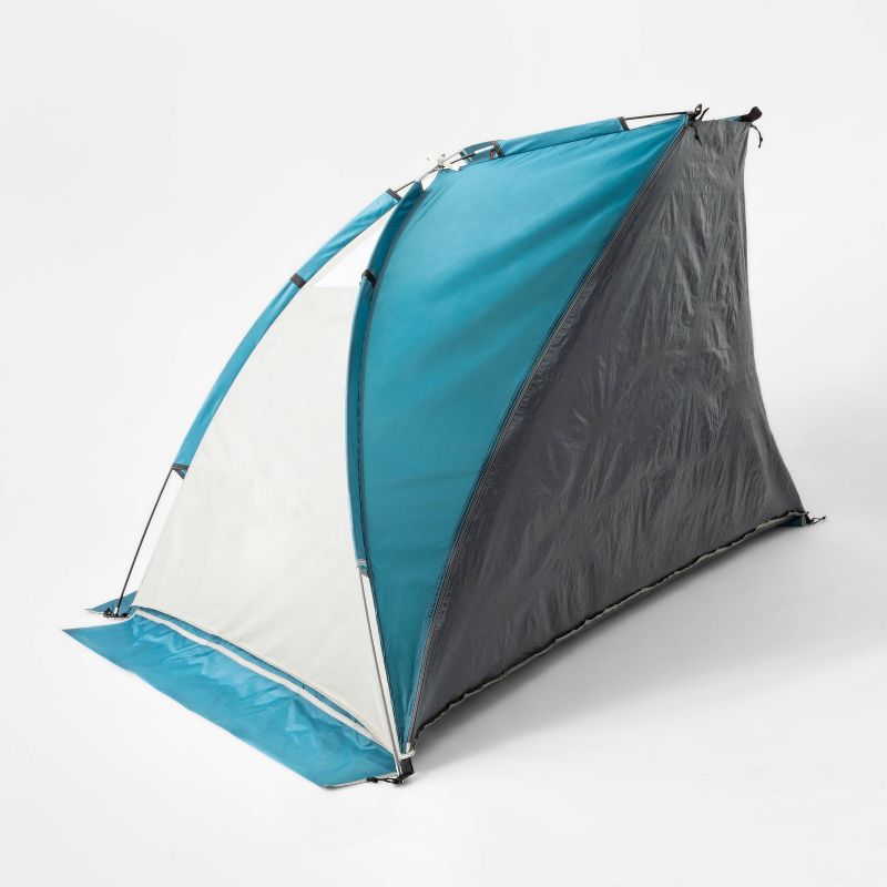 8 ft. 10 in. L x 3 ft. 7 in. W x 46 in. Beach Shelter Tent