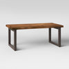 Load image into Gallery viewer, Thorald Wood Top Coffee Table With Metal Legs 2020