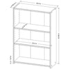 3 Shelf Bookcase