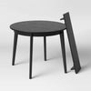 Astrid Mid-Century Round Extendable Dining Table