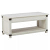 Bayflynn Rectangle Lift Top Cocktail Table White