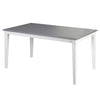 Helena Dining Table ONLY Gray/White (#HA543)