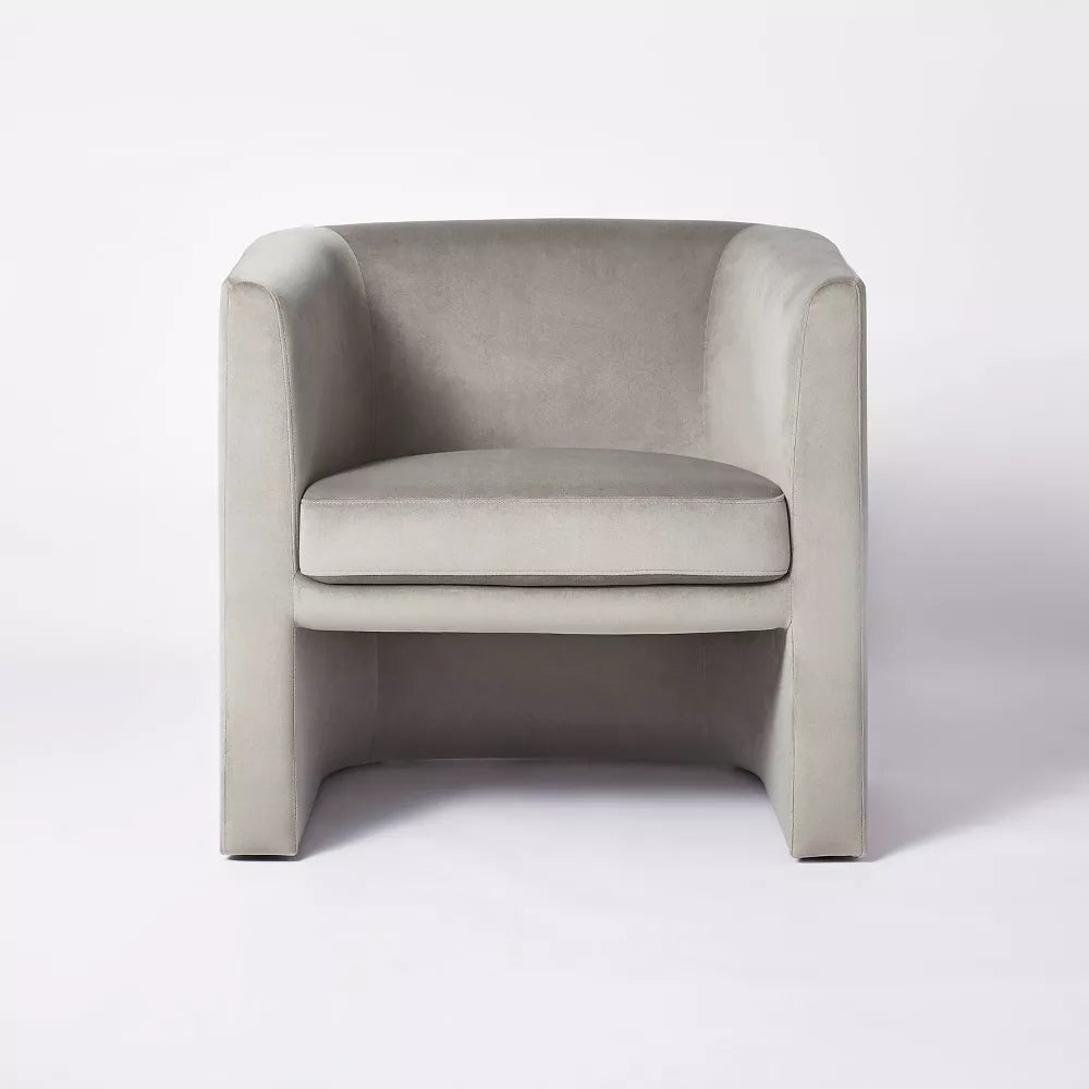 Vernon Upholstered Barrel Accent Chair