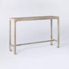 Belmont Shore Curved Foot Console Table Knock Down Natural