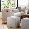 Studio McGee Lynwood Square Upholstered Cube