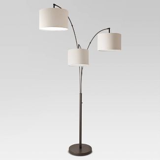 Avenal Shaded Arc Floor Lamp RM148