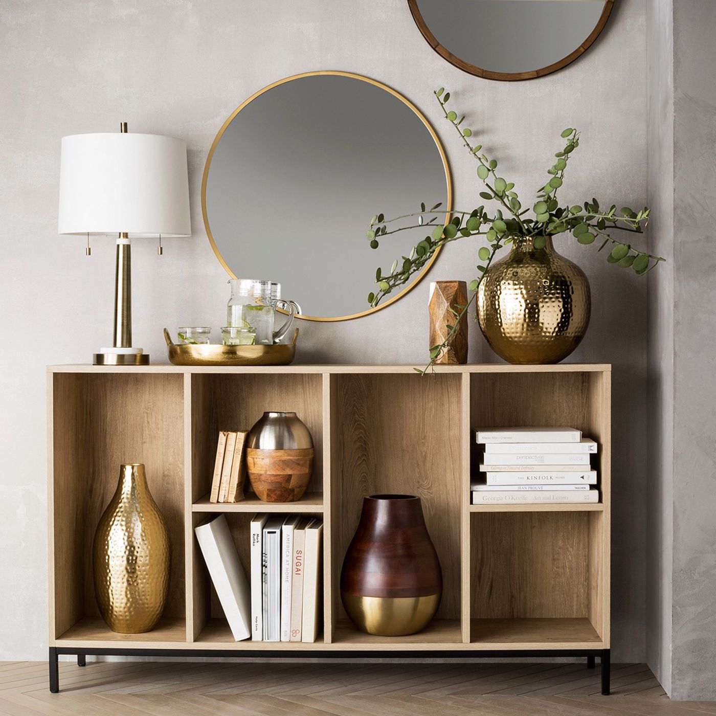 28" Round Decorative Wall Mirror K7307