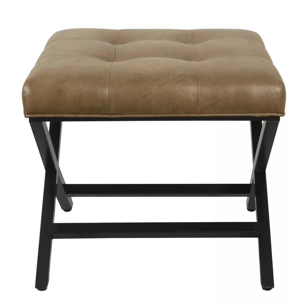 X-Design Bench Faux Leather Brown