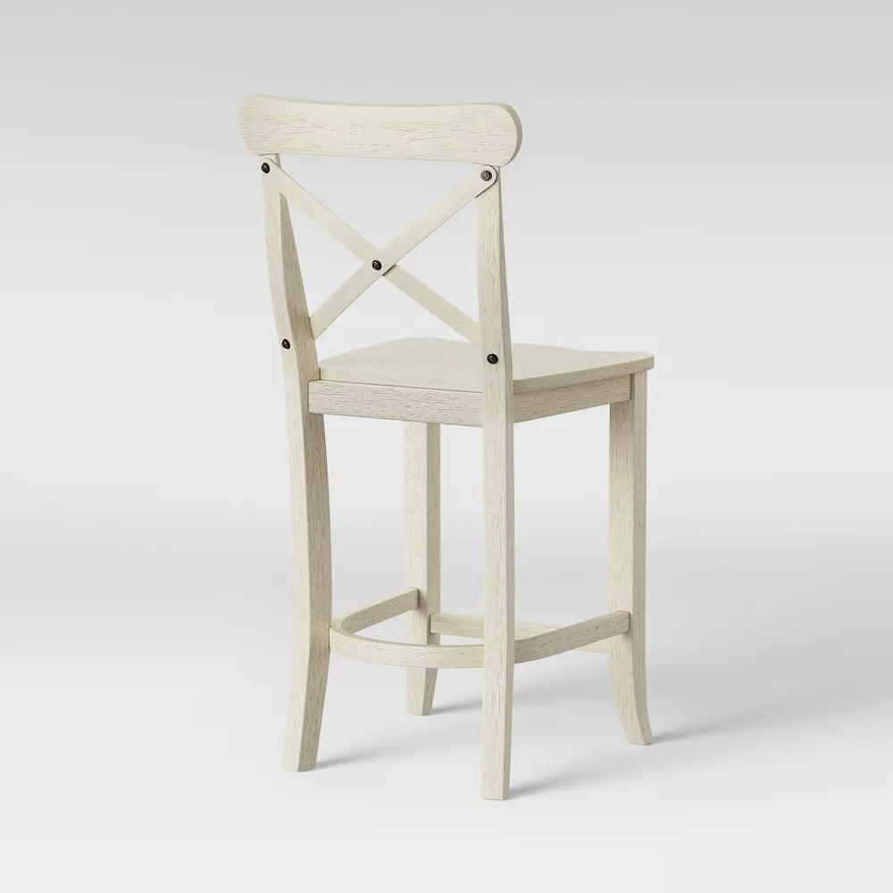 24" Litchfield X-Back Counter Height Barstool