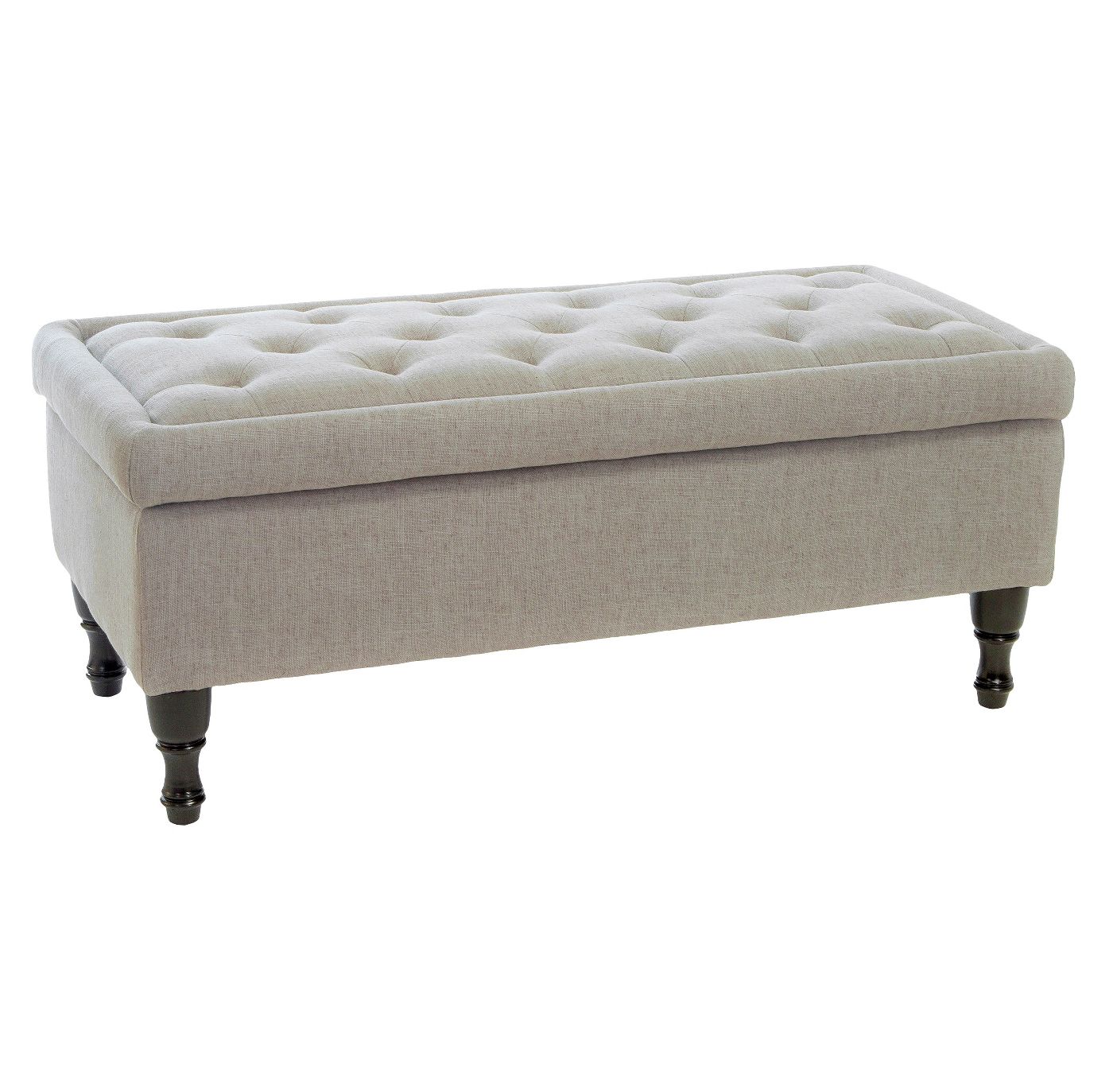 Chantelle Fabric Storage Ottoman
