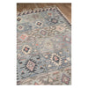 2'X3' Geometric Design Knotted Accent Rug Blue - Momeni K7305