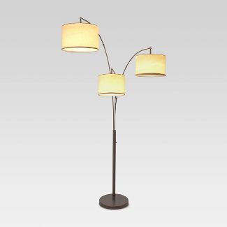 Avenal Shaded Arc Floor Lamp RM148