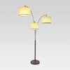 Avenal Shaded Arc Floor Lamp RM148