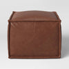 Earl Faux Leather French Seam Ottoman - Project 62™ K6902