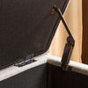 Chantelle Fabric Storage Ottoman