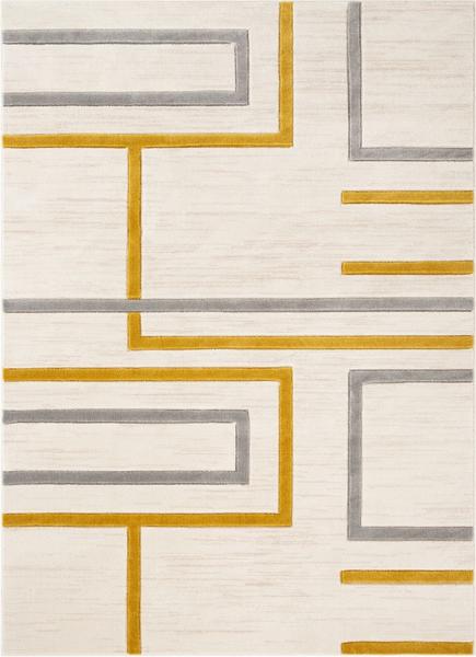 Well Woven Good Vibes Fiona Modern Geometric 3D Textured 7'10" x 10'6" Area Rug ERUG245