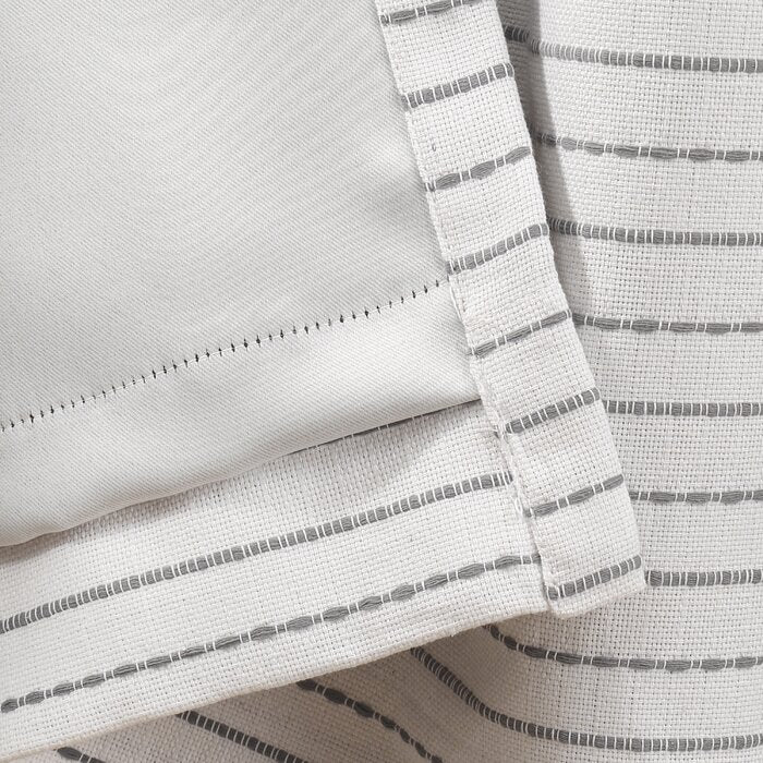 52"W x 84"L Gadd Cotton Blend Blackout Curtain Panel, (Set of 6)