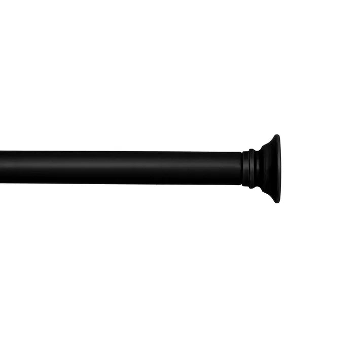 28"-48" W Wrought Iron Gaillac Single Curtain Rod
