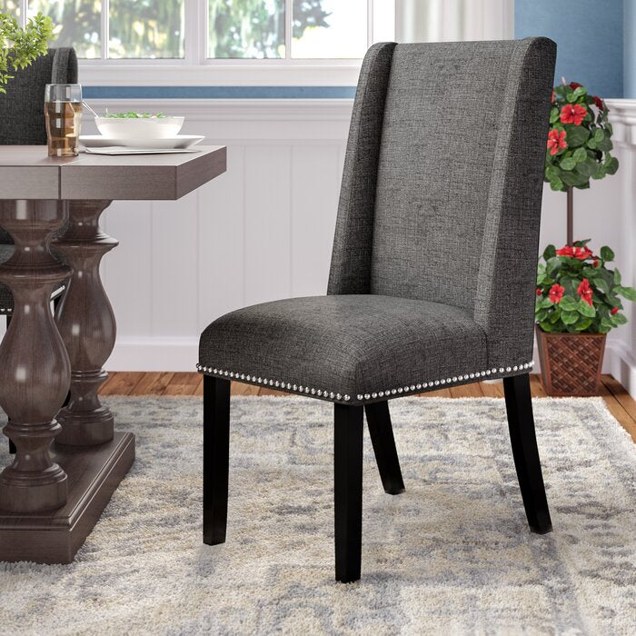 Andover mills galewood wood leg upholstered dining shop chair upholstery