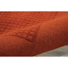 Galipeau Geometric Wool Area Rug in Spice rectangle 8'x10'6