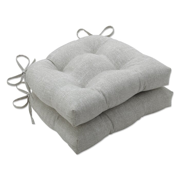 17.5" W Gallitzin Wade Logan® 2 - Piece Outdoor Chair Pad (Set of 6)