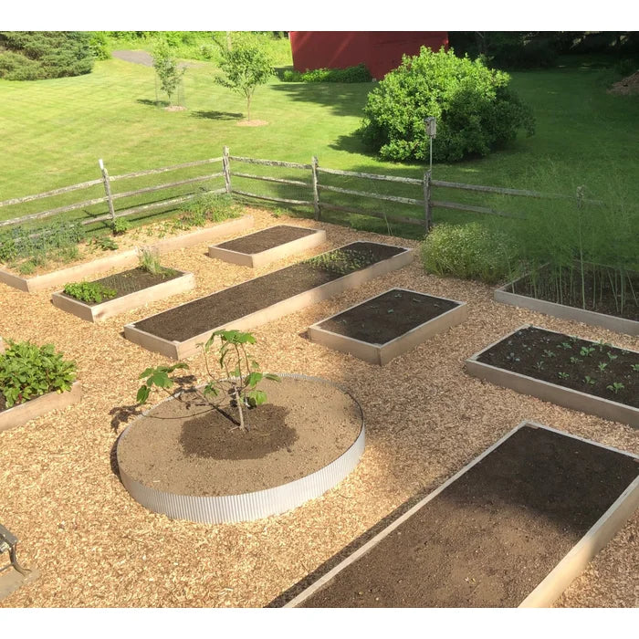 12" H x 120" W Galvalume Garden Edging