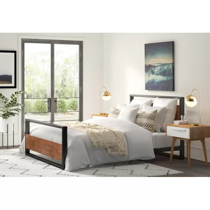 Gareth 20.5" Brass Gold/Black Desk Lamp