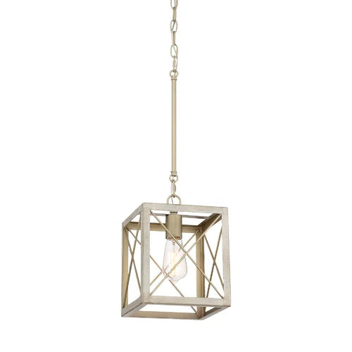 French Ash Garnel 1 - Light Lantern Square/Retangle Pendant