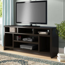 Load image into Gallery viewer, Garreston Solid Wood TV Stand for TVs up to 75”, Black
