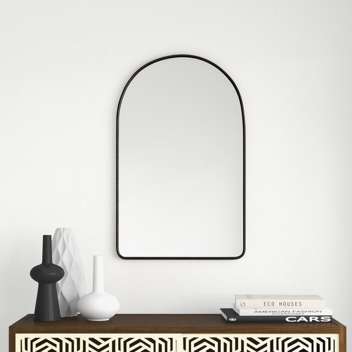 Black Gatling Accent Mirror